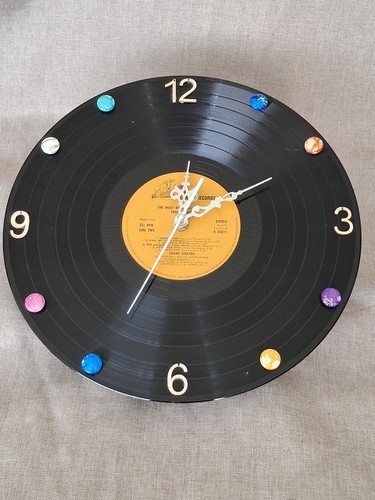 Handmade vinyl record wall - vinyl,