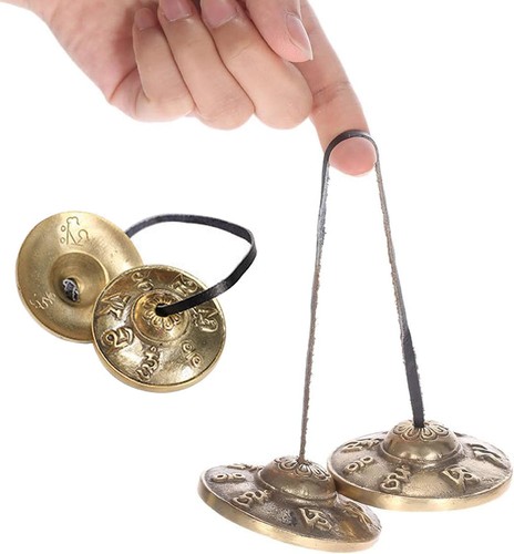 Tibetan tingsha cymbals bells - cymbals,