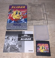 Slider Boxed And Complete Sega Game Gear Game