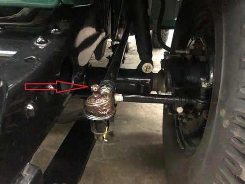 Grease fitting front - grease,