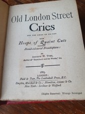 Antique Book Old London Street