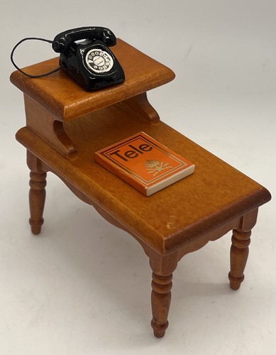 Dolls house telephone - , table