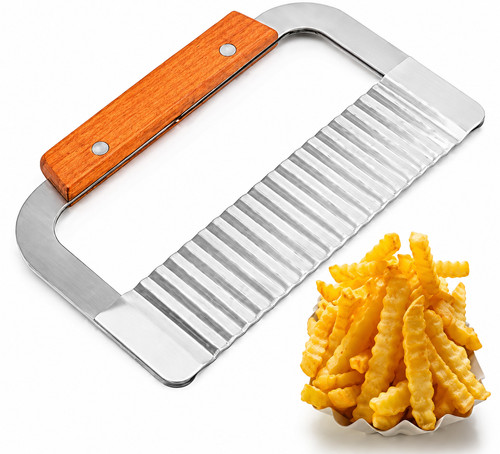 Crinkle cutter wavy potato - cutter,