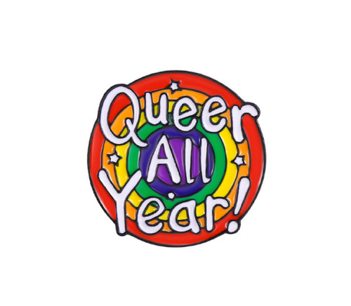 Gay lgbt pin badge - badge, brooch