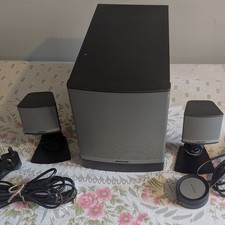 Bose Companion 3 Series II 2.1 Multimedia Speaker System Setup *Tested*