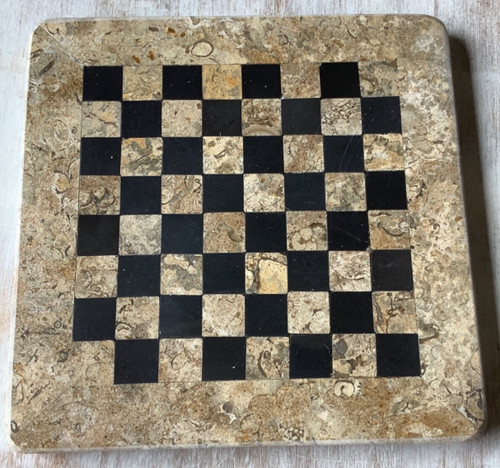 Chess board inlaid solid - inlaid,