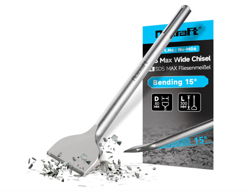 Nucraft sds max tile chisel - sds,