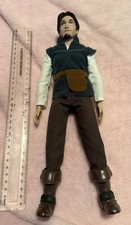 Disney Store Tangled Flynn Rider Prince Doll, Rapunzel's Friend - 12.5” Tall
