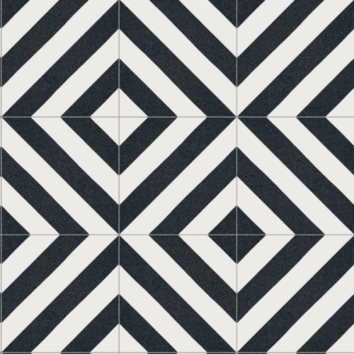 Geometric encaustic effect - encaustic,