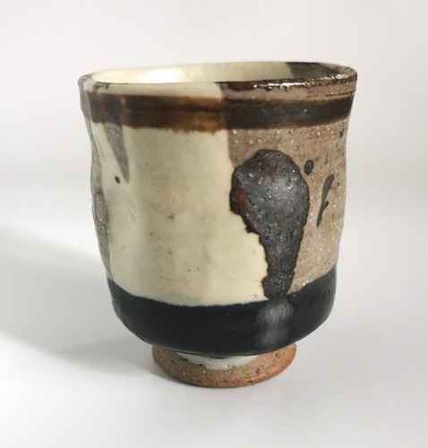 Studio pottery yunomi aki - pottery,