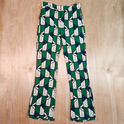 Zara womens green geometric - womens,