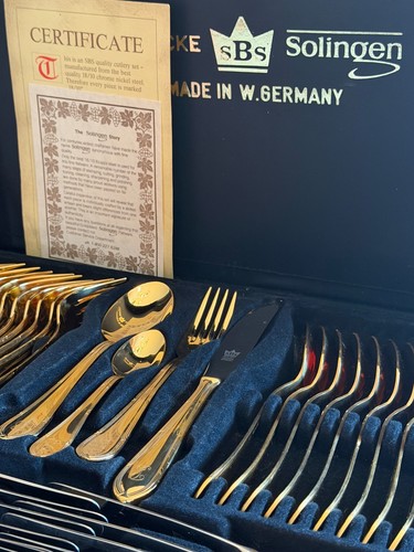 Gold plated solingen german - gold,