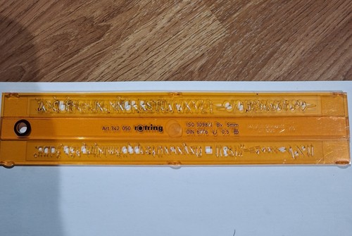Vintage rotring pen - vintage, lettering