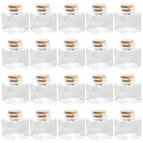 Pcs 50ml small glass jars - small,