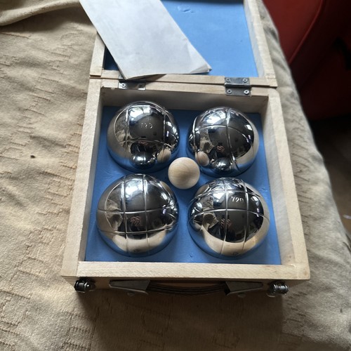 Vintage boules pétanque - vintage, or