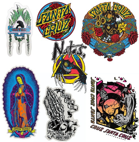Santa cruz skateboard - santa,