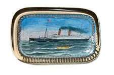 Antique-CUNARD LINE-Glass