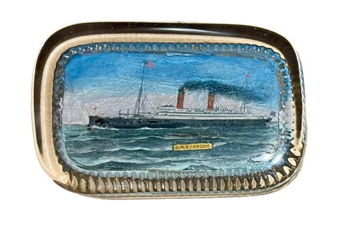 Antique cunard line - antique-cunard, line-glass