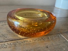 Whitefriars golden amber 4"