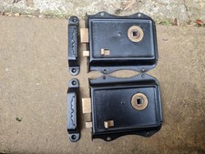 2 X Old vintage Antique metal