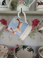Emma Bridgewater pottery 1/2 pt mug  retired Reindeer in a Snowstorm BNWL