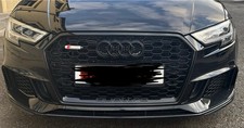 Audi A3 16-19saloon/hatchback Front Bumper Conversion Rs3 Style (black painted) 
