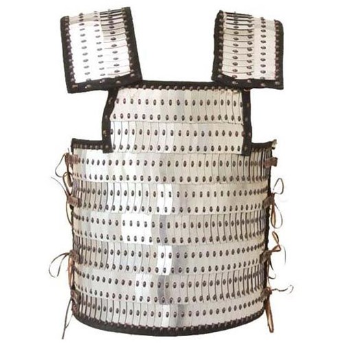 Medieval steel lamellar chest - steel,