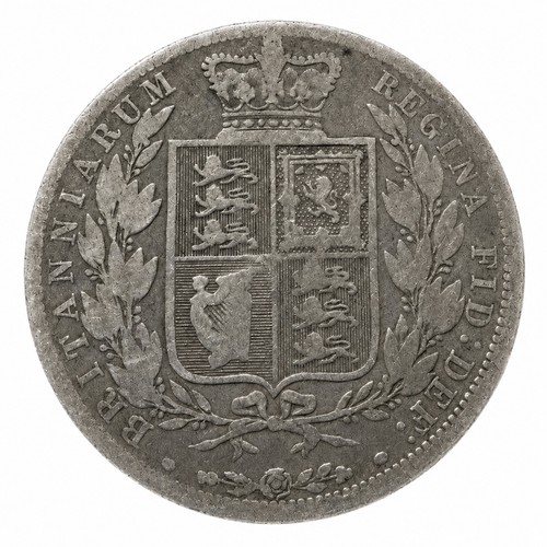 1883 half crown victoria young - 1883,