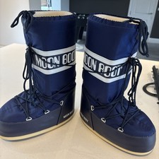 Moon Boot Icon Nylon Navy Boot