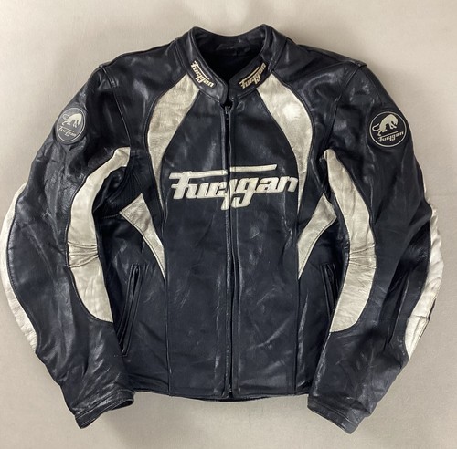 Vintage furygan leather biker - furygan,