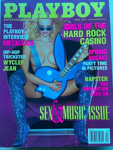 Playboy magazines april 2001 - playboy,