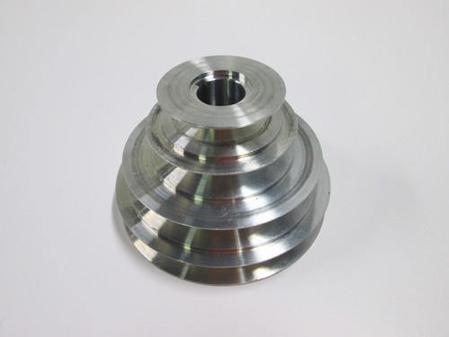 Step cone pulley - 4-step, keyed