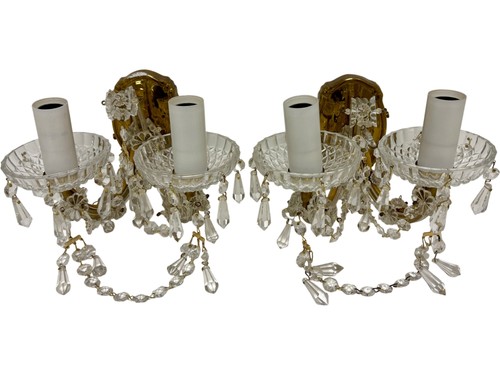 Vintage cut glass effect - glass,