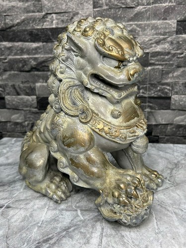 Oriental foo dog concrete - oriental,