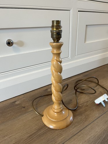 Vintage wooden barley twist - vintage,