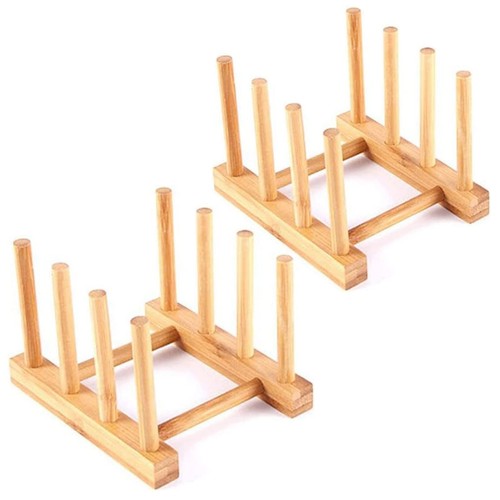 Pcs bamboo wooden dish - wooden, rack