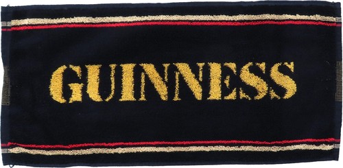 Guinness beer towel bar - towel,