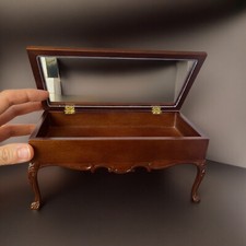 Miniature Dollhouse 1:6 Mini Furniture Ob11 Small Tea Table Open Storage Blythe