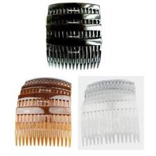 7cm Hair Combs Slides Black