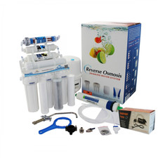 7 Stage Reverse Osmosis System  + Pump Drinking Water Filter