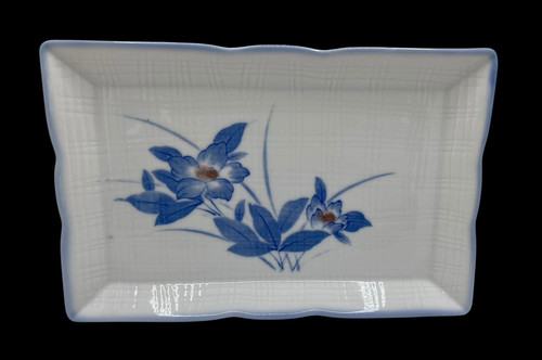 Japanese rectangular porcelain - rectangular,