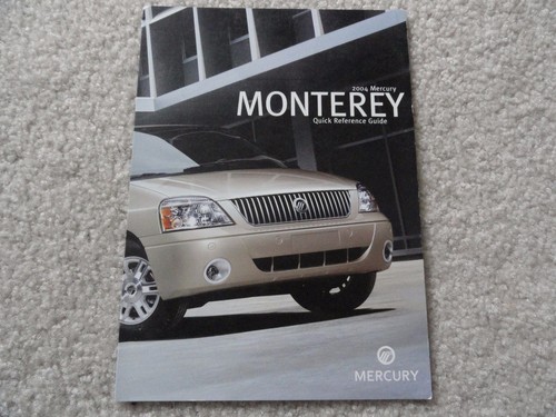 2004 mercury monterey quick - 2004,