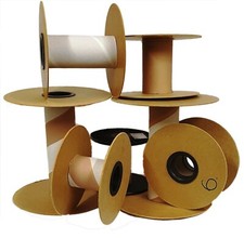 Empty Cable Reel Drum Cardboard Wire Rope storage Christmas Lights Tidy Custom 