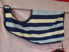 Rambo Horseware Ireland Fleece Exercise rug 4'7”. Blue Striped (Ref:287G)