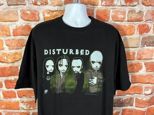 Vintage disturbed 2001 - vintage, shirt