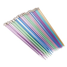 1-Metal Knitting Needles Ultra Light Knitting Needles Set For Knitting