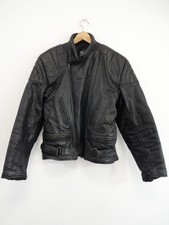 Stims Black Motorcycle Leather