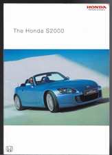 Honda S2000 2006-2007 UK Market Sales Brochure Roadster & GT