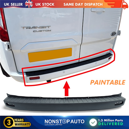 Rear bumper centre paintable - rear,
