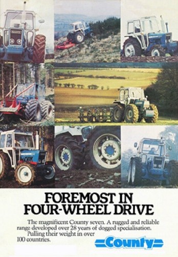 Ford county tractor - ford, collection